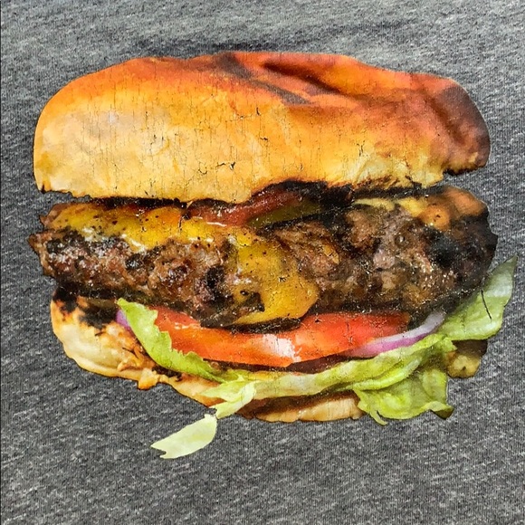 Men’s Hamburger T-Shirt - Picture 5 of 5